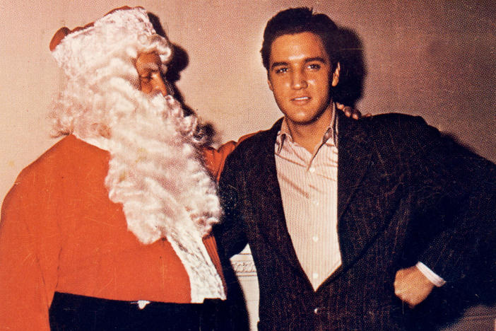 Elvis and Santa