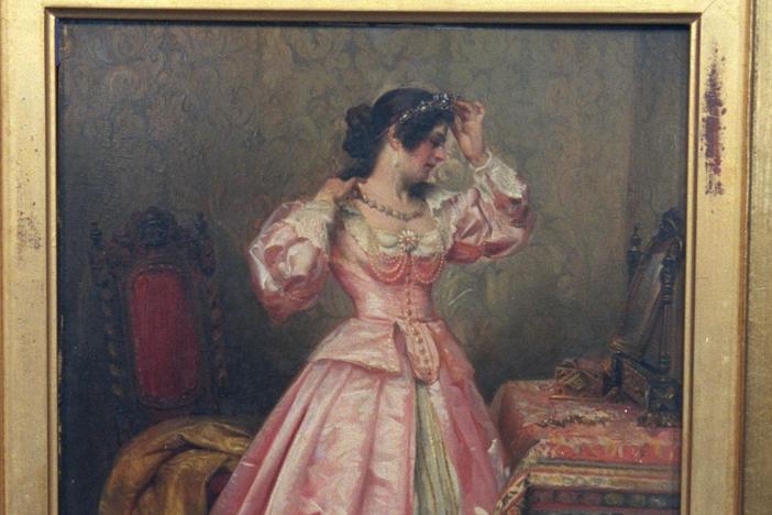 Appraisal: Ignacio de León y Escosura Painting, ca. 1875, from Vintage New Orleans.