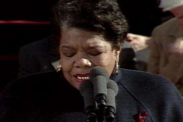 Bill Clinton decided to have a poet read at his inauguration: Dr. Maya Angelou.