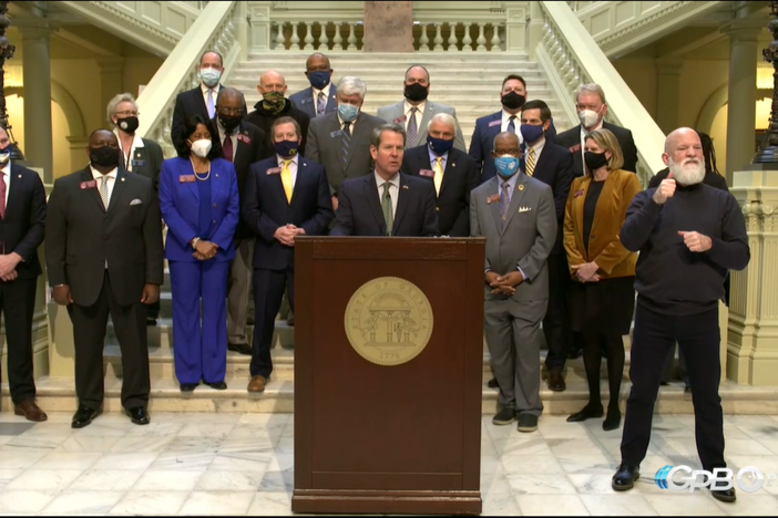 Governor Kemp announces legislation that will overhaul Georgia's Citizen's Arrest Statute.