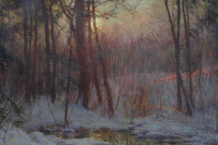 Appraisal: Walter Launt Palmer Painting, ca. 1900, from Baltimore Hour 1.