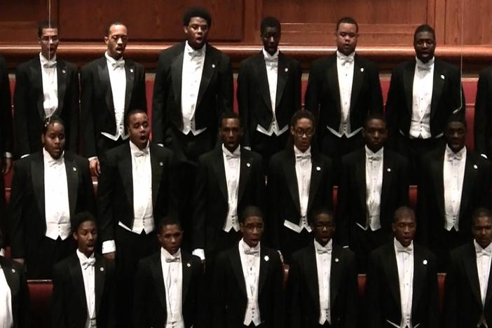 Watch the Morehouse College Glee Club in a recent performance in Washington, D.C.