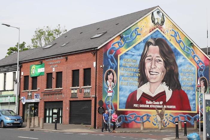 Street art, politics and violence intersect in Northern Ireland