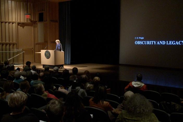 C. D. Wright reads her poem about the Civil War.