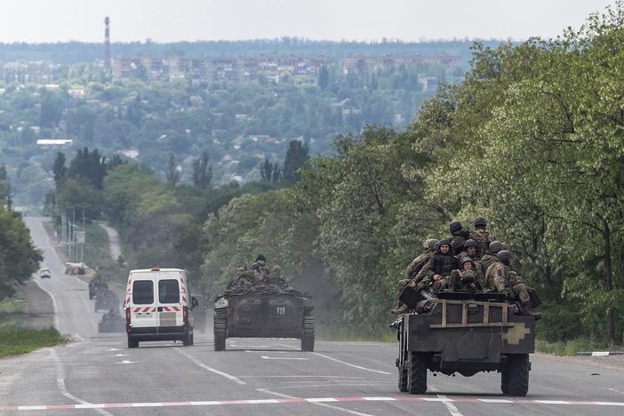 In Ukraine’s eastern Donbas region, Russian forces are taking control one town at a time