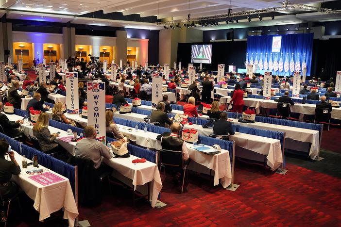 How the pandemic forced Republicans to downsize their convention