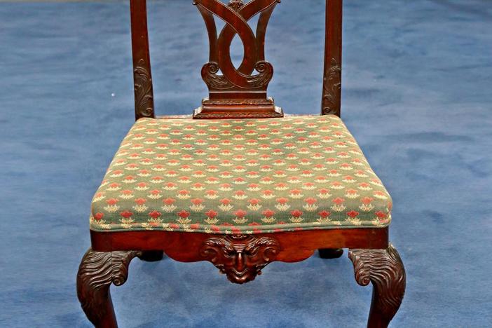 Appraisal: Irish George II Side Chair, ca. 1740, from Richmond Hour 1.