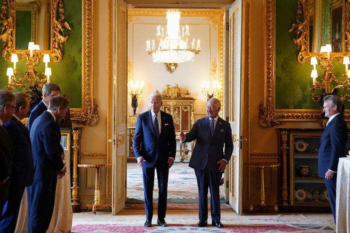 News Wrap: Biden meets with King Charles ahead of NATO summit