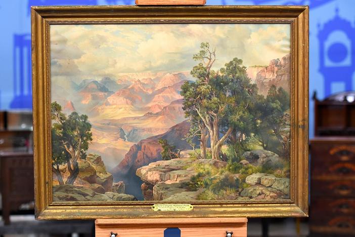 Appraisal: 1913 Thomas Moran Chromolithograph, from Chicago, Hour 1.