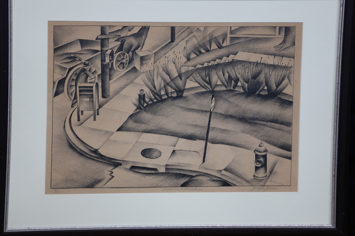 Appraisal: Joe Jones Lithograph, ca. 1935, from St. Louis Hour 3