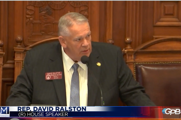Rep. David Ralston announces the 2020 Legislative Session suspension