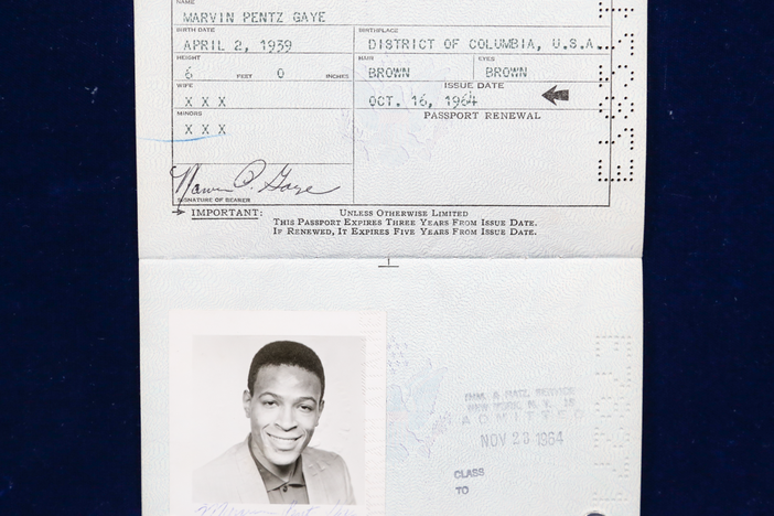 Appraisal: 1964 Marvin Gaye Passport