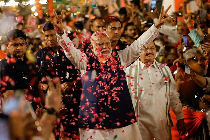 Modi wins 3rd term as India's prime minister, but party losses could affect how he governs