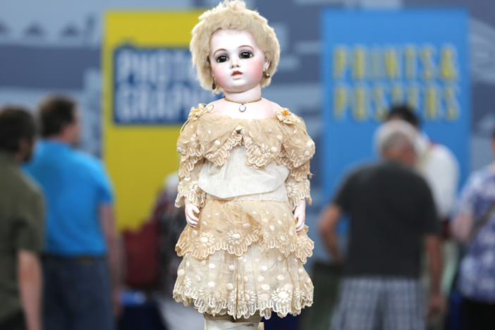 Appraisal: French Circle Dot Bru Doll ca. 1880 in New Orleans, LA.