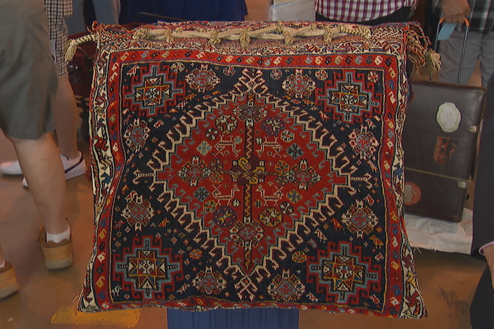 Appraisal: Q'ashqa'i Saddle Bag, ca. 1950, from St. Louis Hour 2.