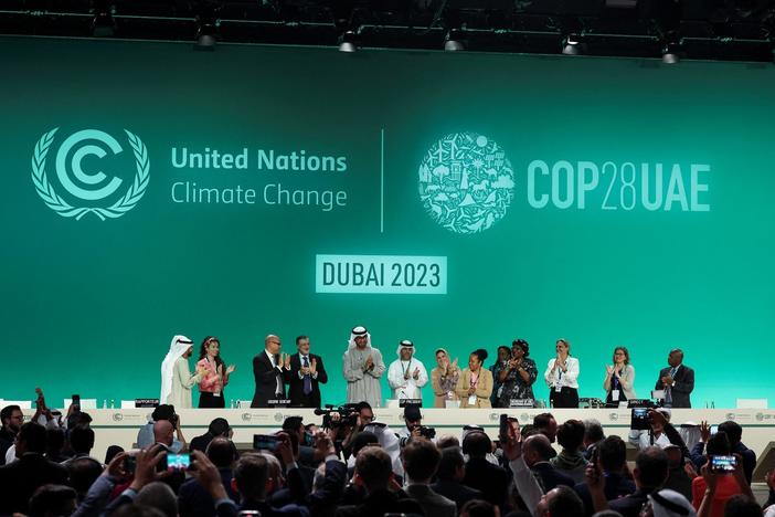 Nations at COP28 agree to transition away from fossil fuels, but loopholes remain