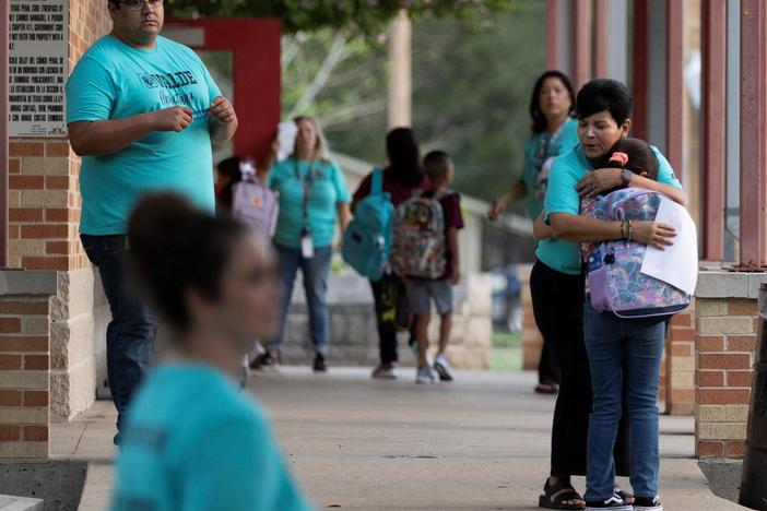 Students return to school in Uvalde for first time since mass shooting that killed 21