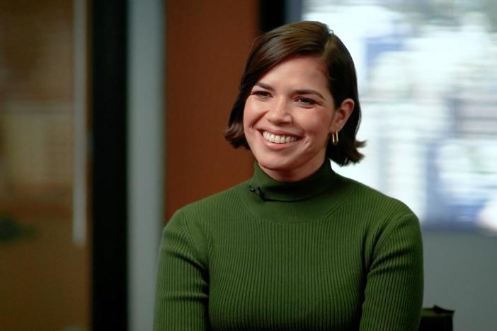 America Ferrera talks about her role in the "Barbie" movie and its feminist message.