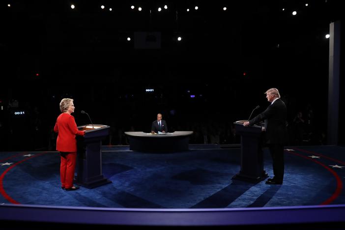 Hillary Clinton and Donald Trump faced off for the first debate at Hofstra University.