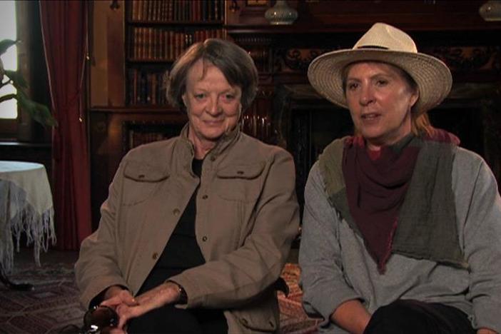 Downton Abbey stars Maggie Smith and Penelope Wilton on the script by Julian Fellowes.