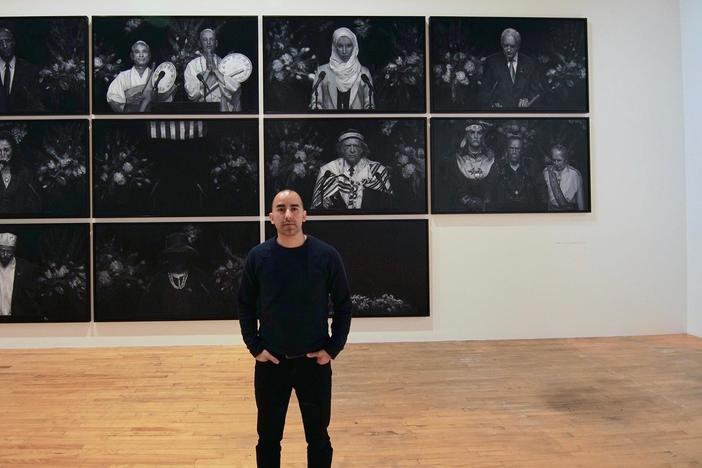 Artist Vincent Valdez emphasizes under-examined historical narratives in his work.