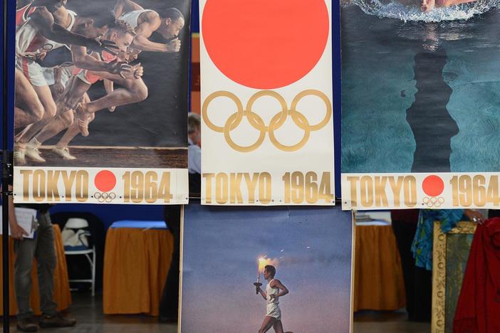 Appraisal: 1964 Toyko Olympic Posters, from Albuquerqu, Hour 3.
