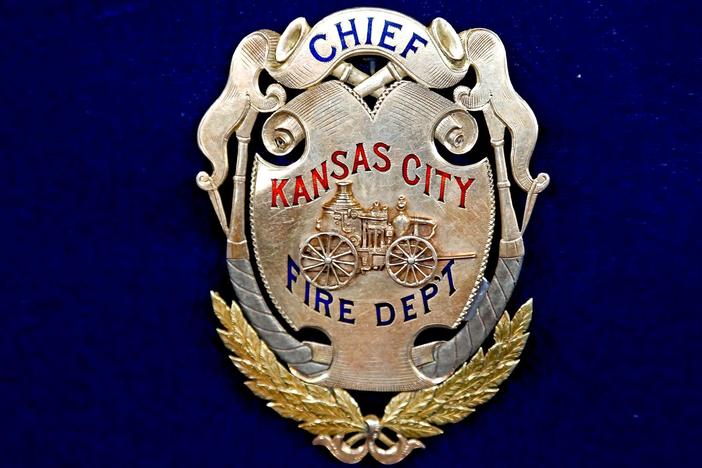 Appraisal: 1898 Kansas City Fire Chief Presentation Badge, from Kansas City Hour 1.