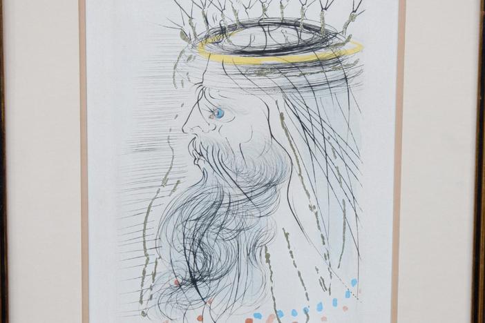 Appraisal: 1971 Salvador Dali Etching, from Myrtle Beach Hour 3.
