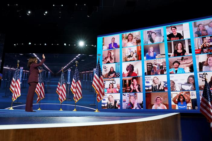 Biden's acceptance speech will follow night of women in the spotlight