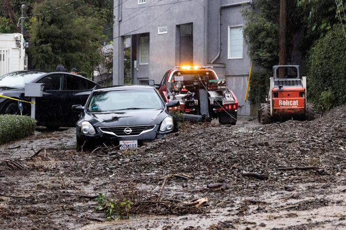 News Wrap: Southern California under threat of landslides following record rainstorm