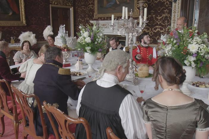 Queen Victoria ensured she had the best chefs for her wedding feast.