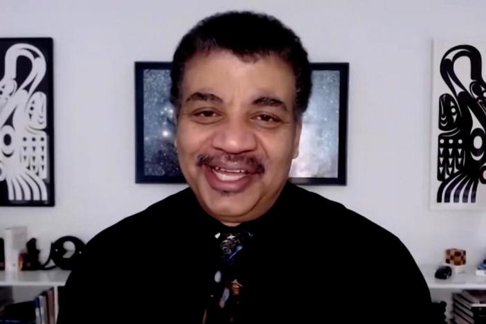 Neil deGrasse Tyson discusses his new book "Cosmic Queries."