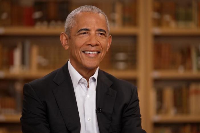 President Barack Obama speaks about the future of democracy.