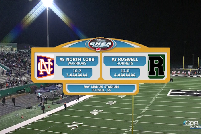It’s the quarter finals!  North Cobb is heading to Roswell for a chance at the Semis.
