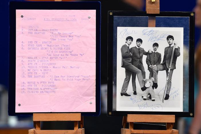 Appraisal: The Beatles Show Run & Signed Photo, from New York City, Hour 2.