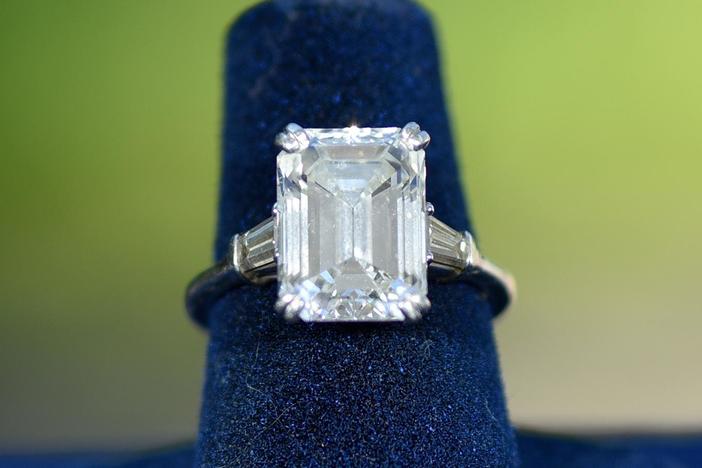 Appraisal: Van Cleef & Arels Diamond Ring, ca. 1970