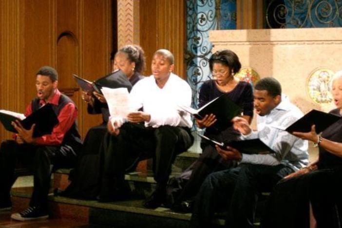 Howard University Choir sing from the Slave Songbook.