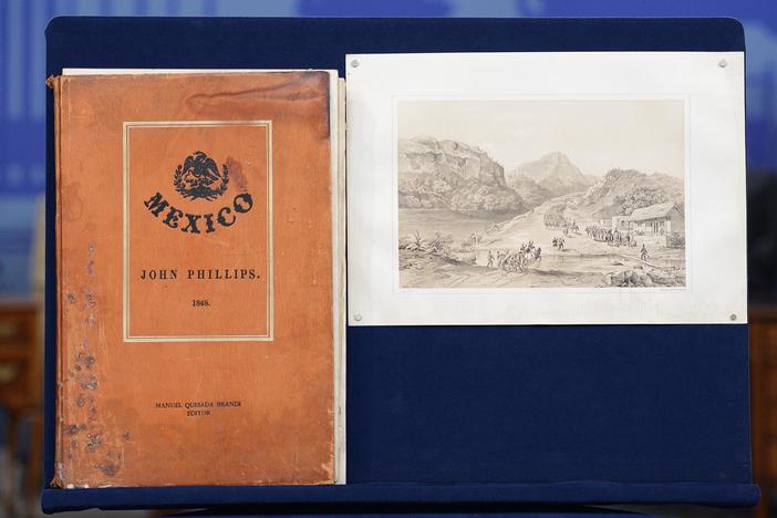 Appraisal: 1848 John Phillips "Mexico" Book, from Albuquerque, Hour 1.