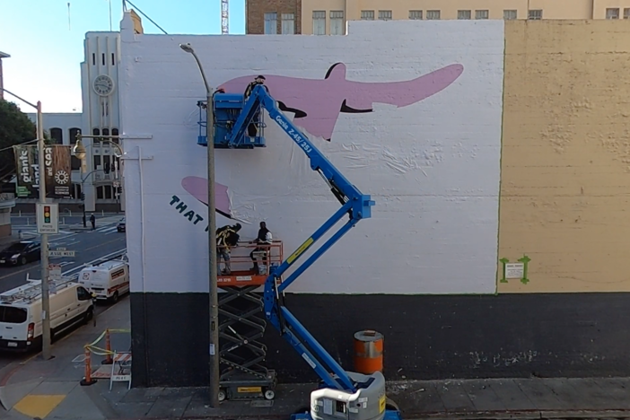 See a timelapse of how the PBS American Portrait mural in San Francisco was created.