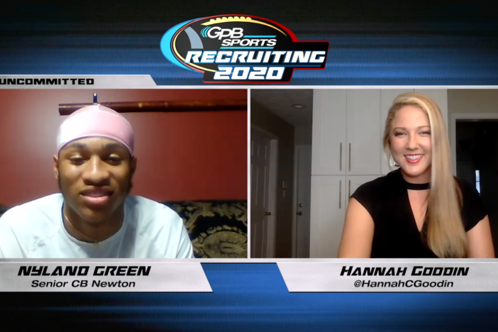GPB’s Hannah Goodin interviews Newton CB Nyland Green about his recruiting process.