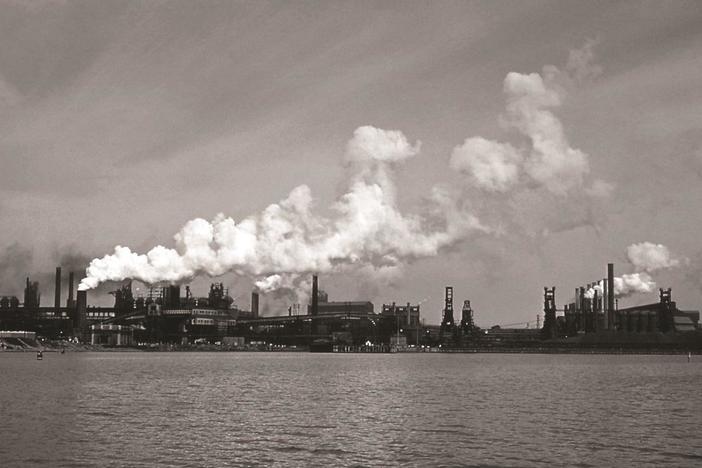 New economic landscape rises where historic steel mill stood