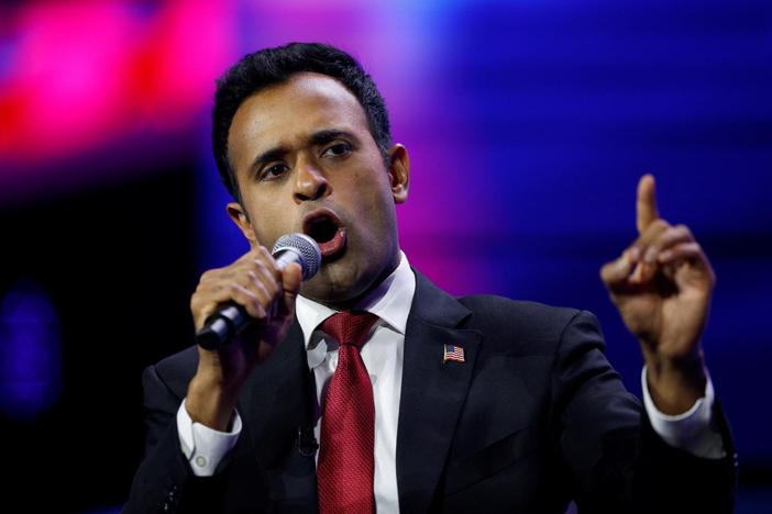 Vivek Ramaswamy discusses his run for the GOP presidential nomination