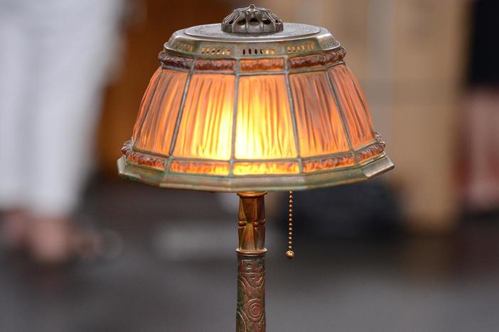 Appraisal: Tiffany Studios Desk Lamp, ca. 1910, from New York City, Hour 1.
