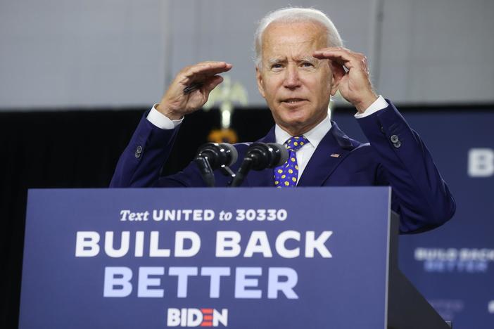 How Biden says he would rescue a faltering U.S. economy