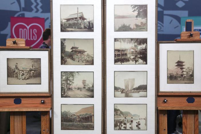 Appraisal: Hand-tinted Japanese Photos, ca. 1895, in New Orleans Hour 2.