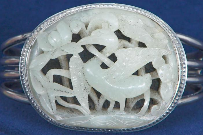 Appraisal: Yuan Period Carved Jade Plaque, 1271 - 1368