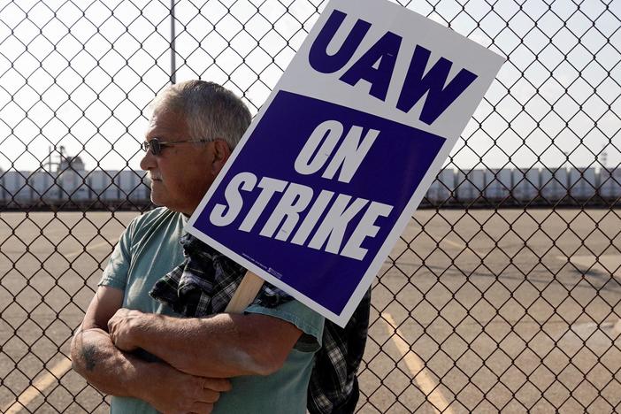 News Wrap: UAW adds Michigan Stellantis factory to ongoing strike