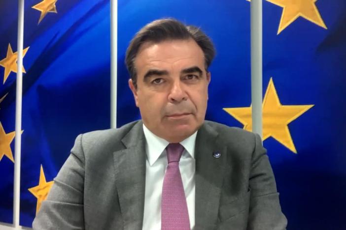 Margaritis Schinas joins the program.