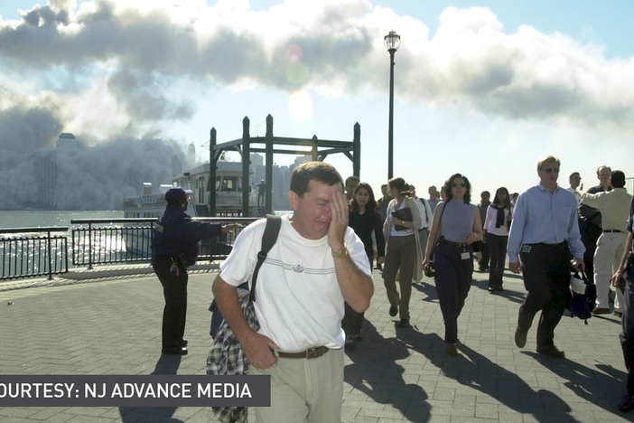 A photographer’s view of 9/11 from across the river