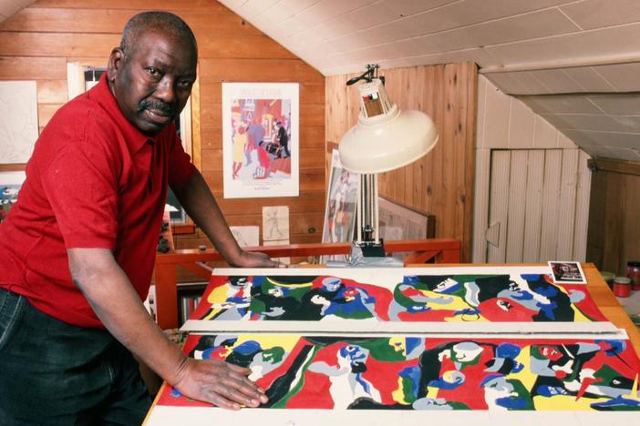 How painter Jacob Lawrence reframed early American history with 'Struggle'